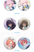 Blue Archive: Toki Character Memorial Tin Badge Set - C&C Ver