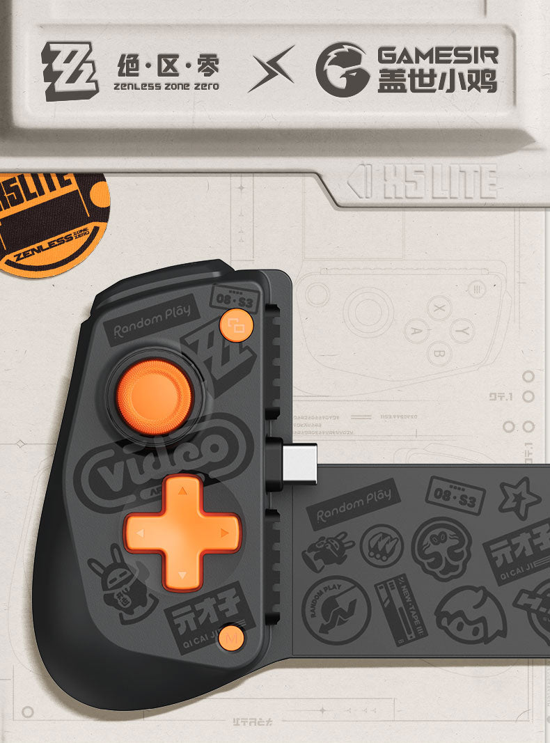 Zenless Zone Zero: GameSir X5 Lite Smartphone Gamepad - Wise & Belle Edition