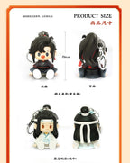 Mo Dao Zu Shi: Wei Wuxian Figure Keychain - Childhood Milk Fluffy Ver
