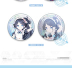 Blue Archive: Yuzu Metal Badge Set - Pure White Invitation Maid Ver
