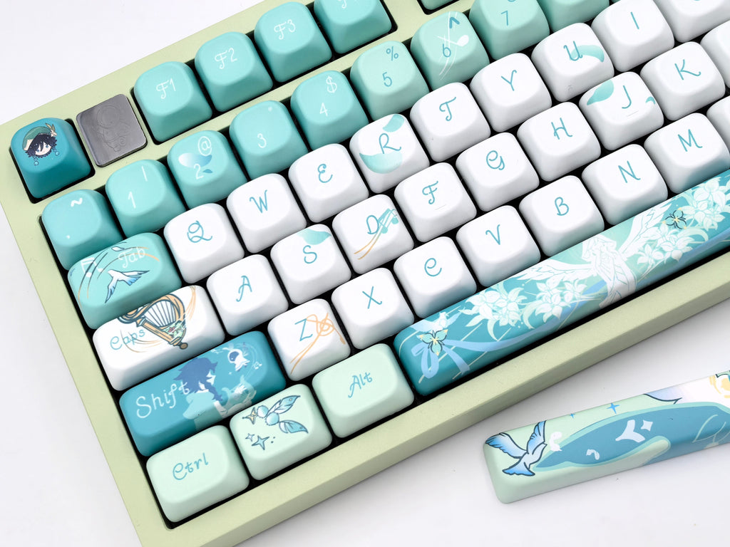 Genshin Impact: Venti Barbatos Theme Keycap Set - 140 Keys