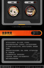 Zenless Zone Zero: Agent Avatar Mini Badge Vol. 1 - Exquisite Harmony Series