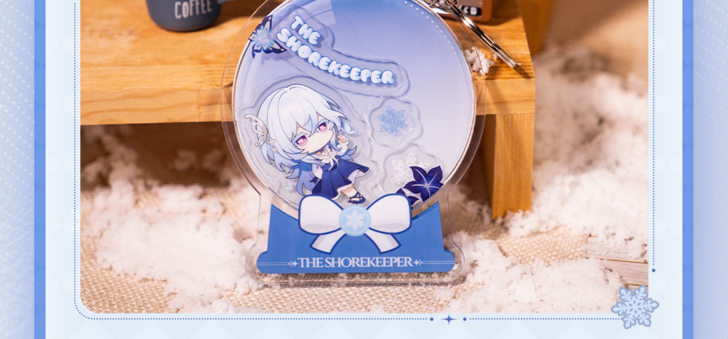 Wuthering Waves: Xiangli Yao Acrylic Shaker Keychain - Winter Invitation Ver