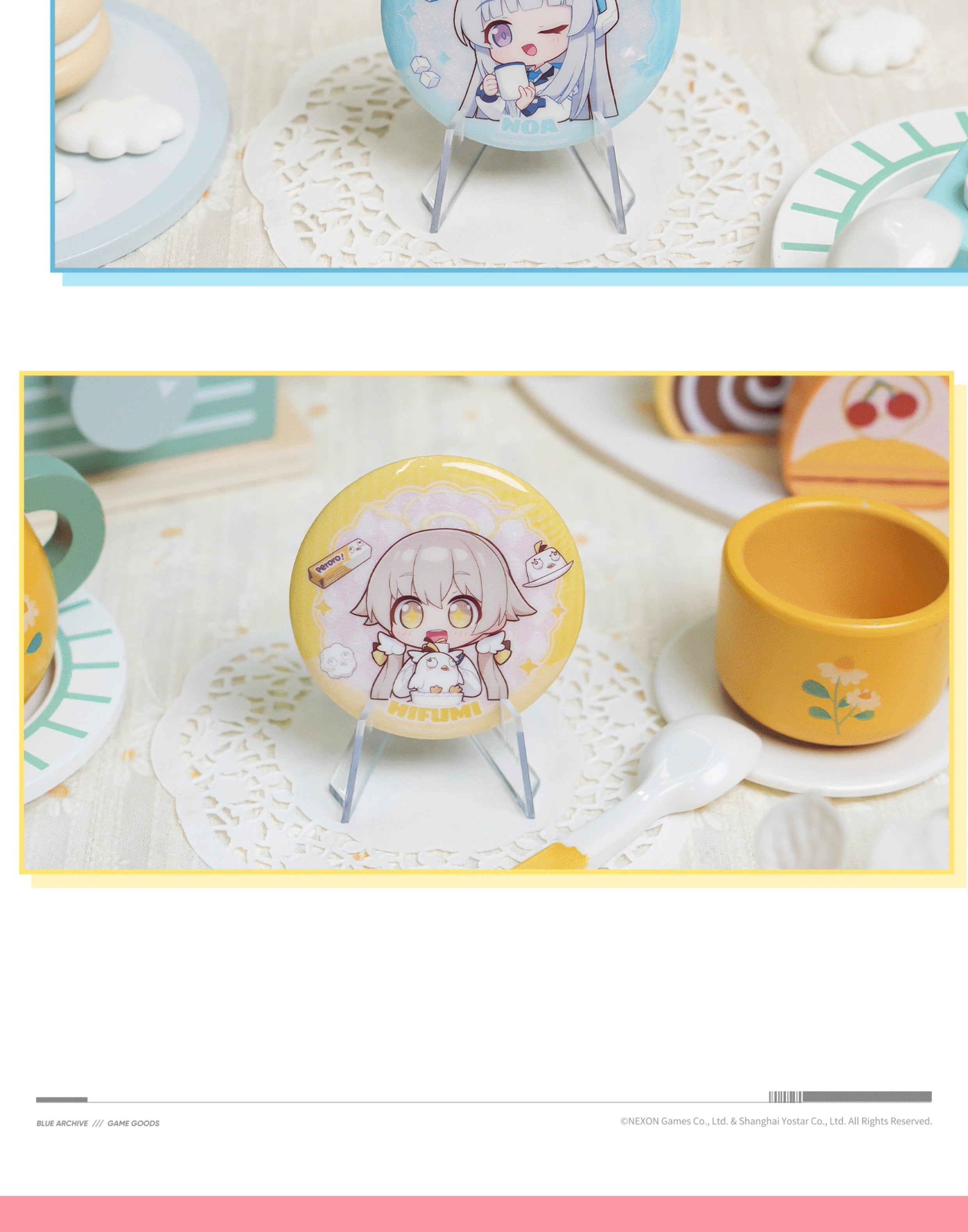 Blue Archive: Kivotos Food Time Q-Ver. Can Badge Vol. 3 - Random