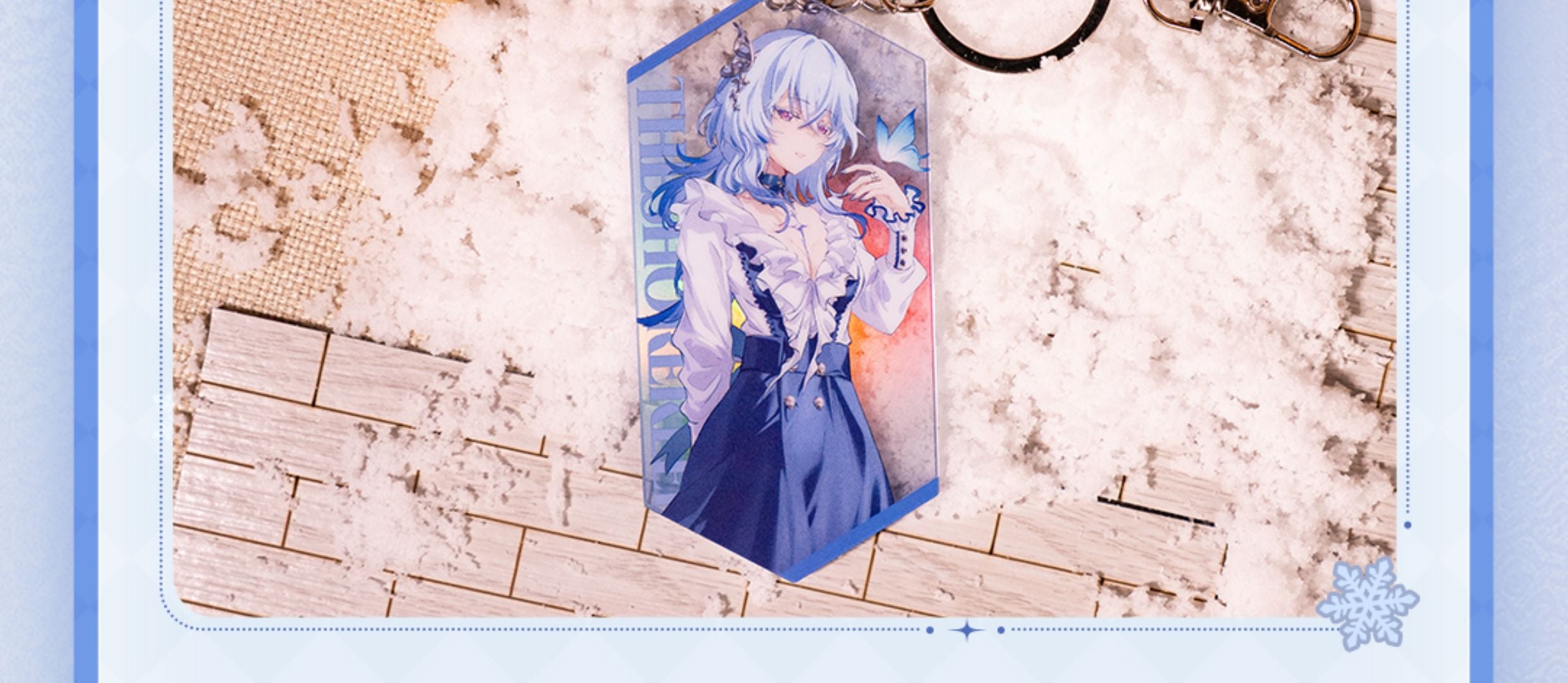 Wuthering Waves: Male Rover Acrylic Keychain - Winter Invitation Ver