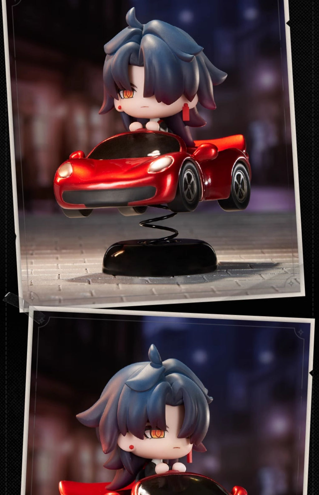 Honkai: Star Rail: Blade Wobble Q-Version Figure - Racing Ver