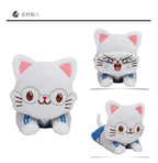 Gintama: Kotaro Katsura with CAT Lying Plush Doll - 15cm