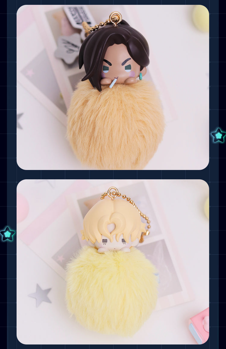 Alien Stage: Till Pompom Fur Keychain - Sleep Mask Ver