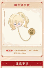 Honkai Impact 3rd: Durandal Metal Badge - 2025 New Year Chibi Ver