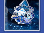 Genshin Impact: Furina Metal Pendant Keychain - Unending Solo Dance Ver