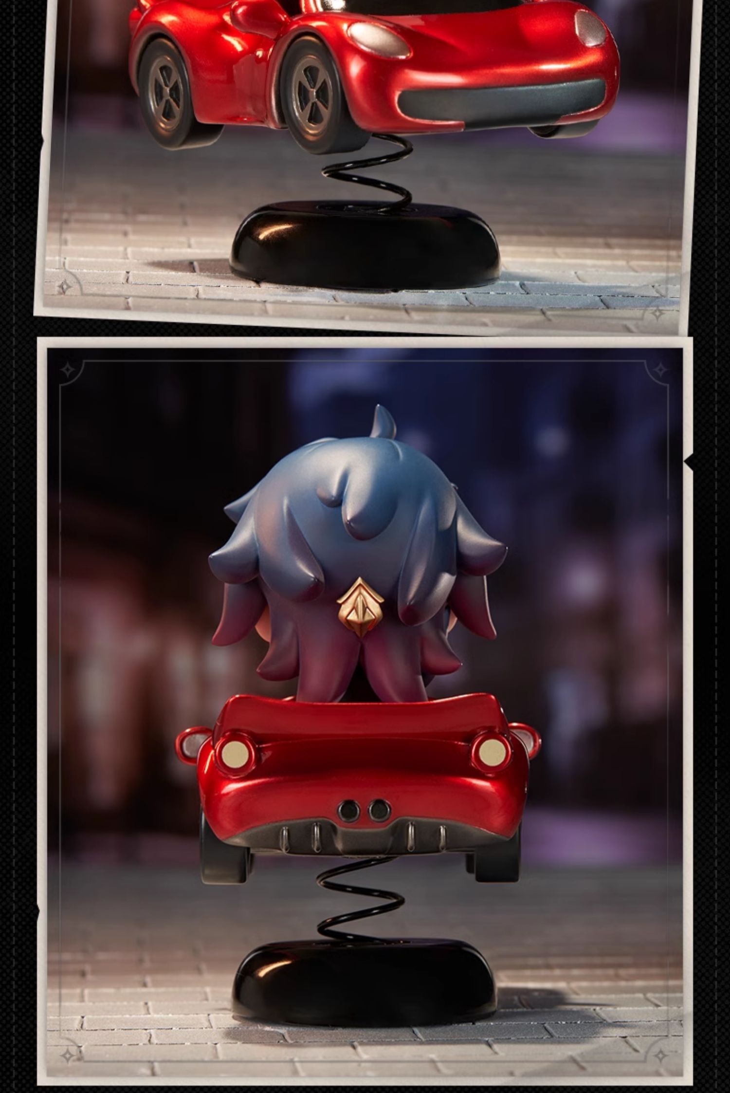 Honkai: Star Rail: Blade Wobble Q-Version Figure - Racing Ver