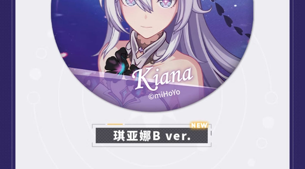 Honkai Impact 3rd: CG Series Blind Box Badge Vol. 6 - Random