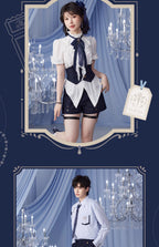Genshin Impact: Furina Impression Theme High-Waist Shorts