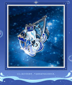 Genshin Impact: Furina Metal Pendant Keychain - Unending Solo Dance Ver