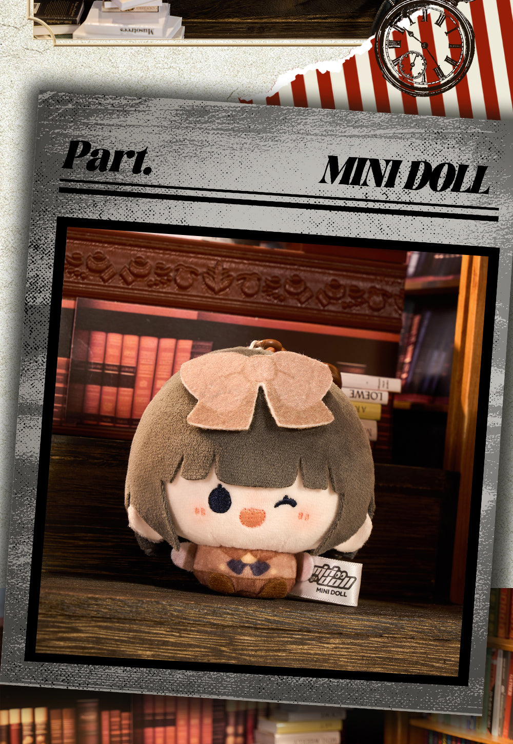 Link Click: You Jin Mini Plush Keychain - Yindu Academy Series
