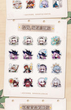 Honkai: Star Rail: Pom-Pom Exhibition Series Q-Version Sticker Pack -.