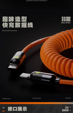 Zenless Zone Zero: Rapid Power Series Spring Type-C to Type-C Cable