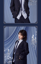 Genshin Impact: Furina Impression Theme Collarless Casual Jacket