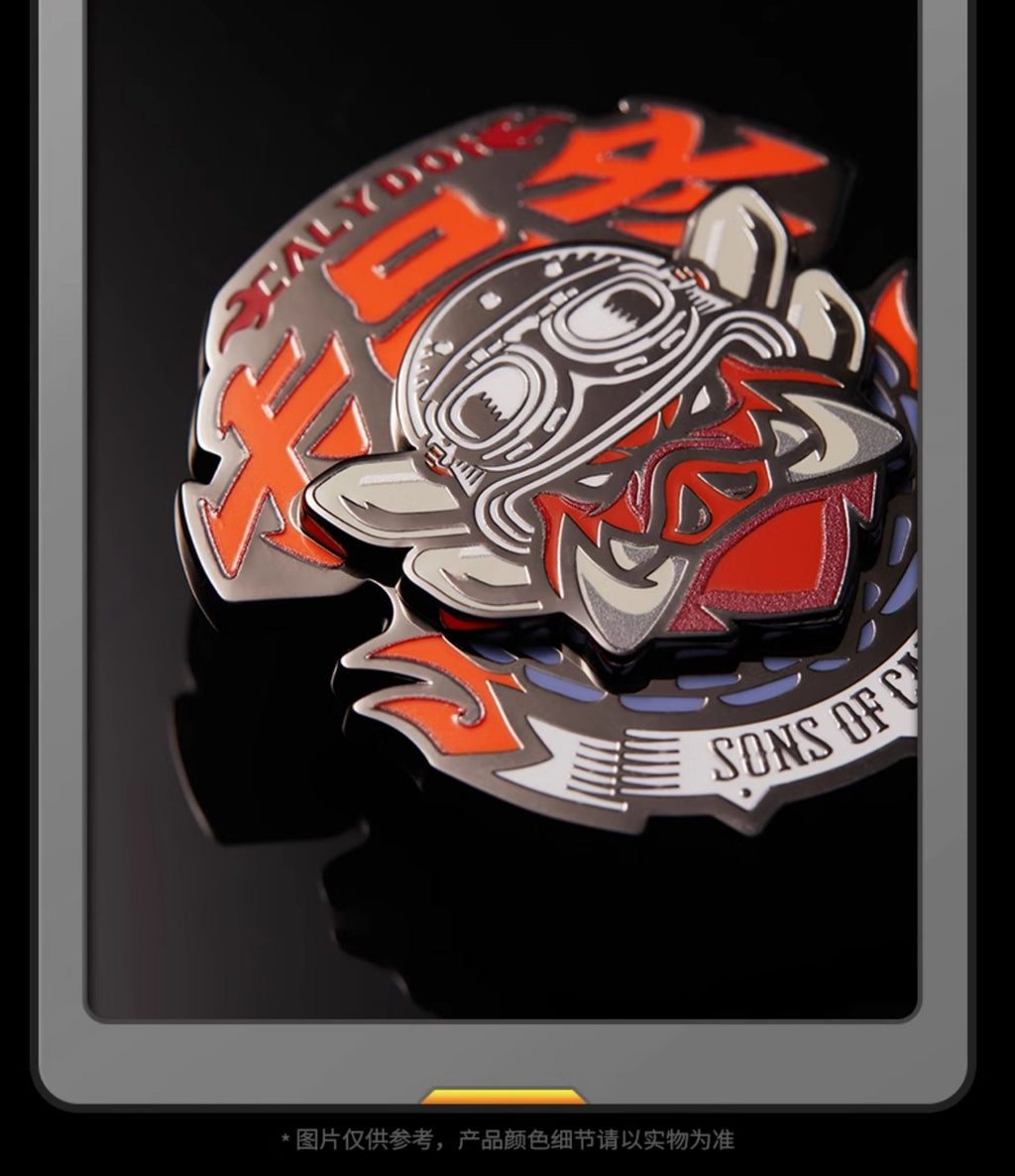 Zenless Zone Zero: Sons of Calydon Faction Metal Badge - Vol. 2