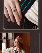 Honkai: Star Rail: Aventurine Impression Theme Ring Set