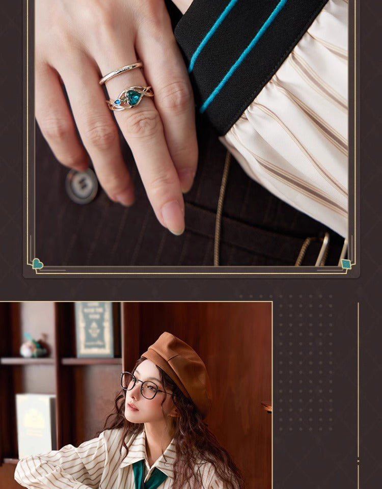 Honkai: Star Rail: Aventurine Impression Theme Ring Set