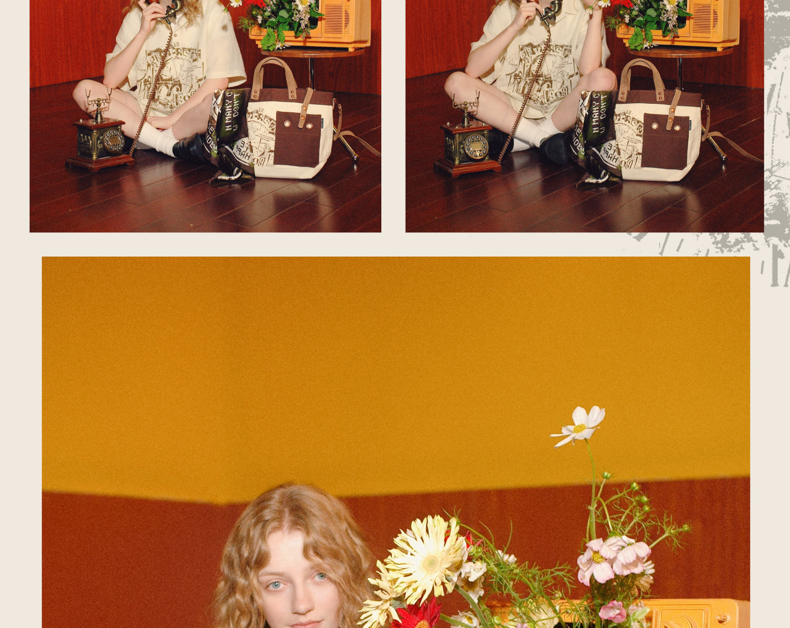 Reverse: 1999: Gcores Industries Collab - Rain & Thread Retro Tote & Cross Bag