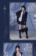 Genshin Impact: Furina Impression Theme Collarless Casual Jacket
