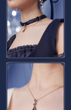 Genshin Impact: Furina Impression Theme Satin Ribbon Bracelet