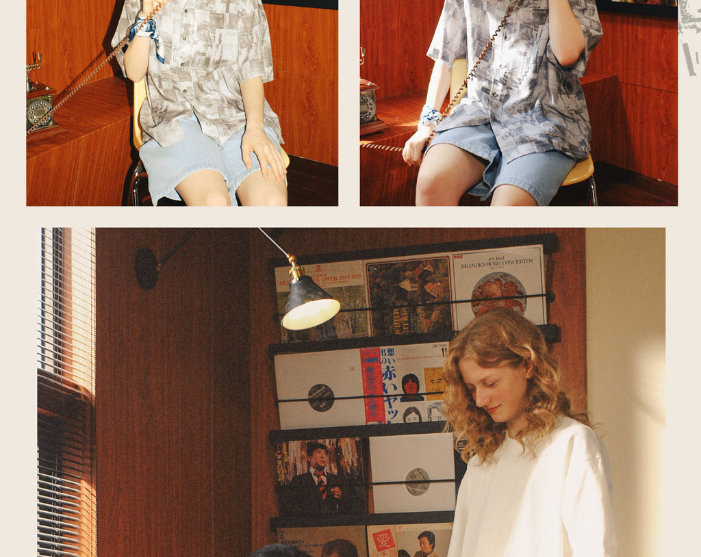 Reverse: 1999: 6 Retro Full Print Short Sleeve Shirt - GEEKCOOK Collab