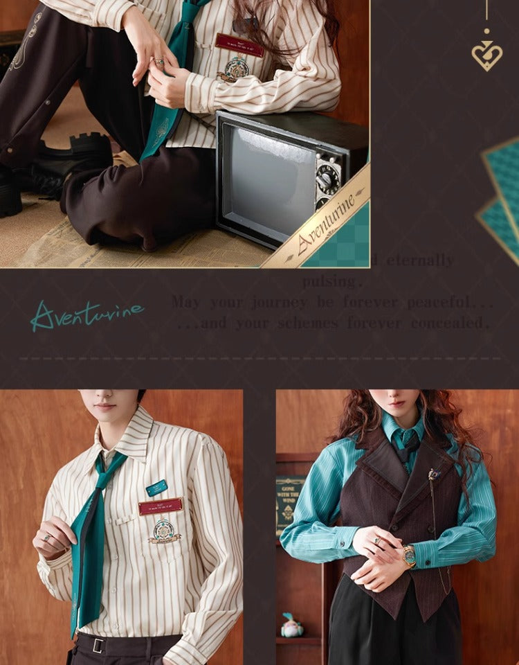 Honkai: Star Rail: Aventurine Impression Theme Ring Set