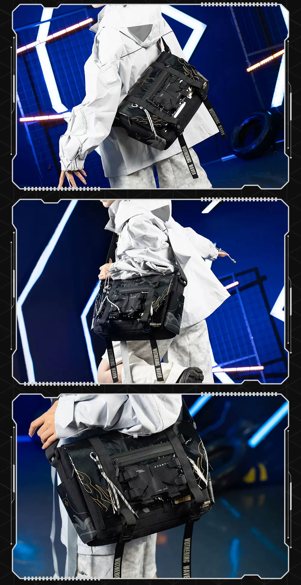 Wuthering Waves × bilibiliGoods Diadem's Downfall Crossbody Bag · Product image.