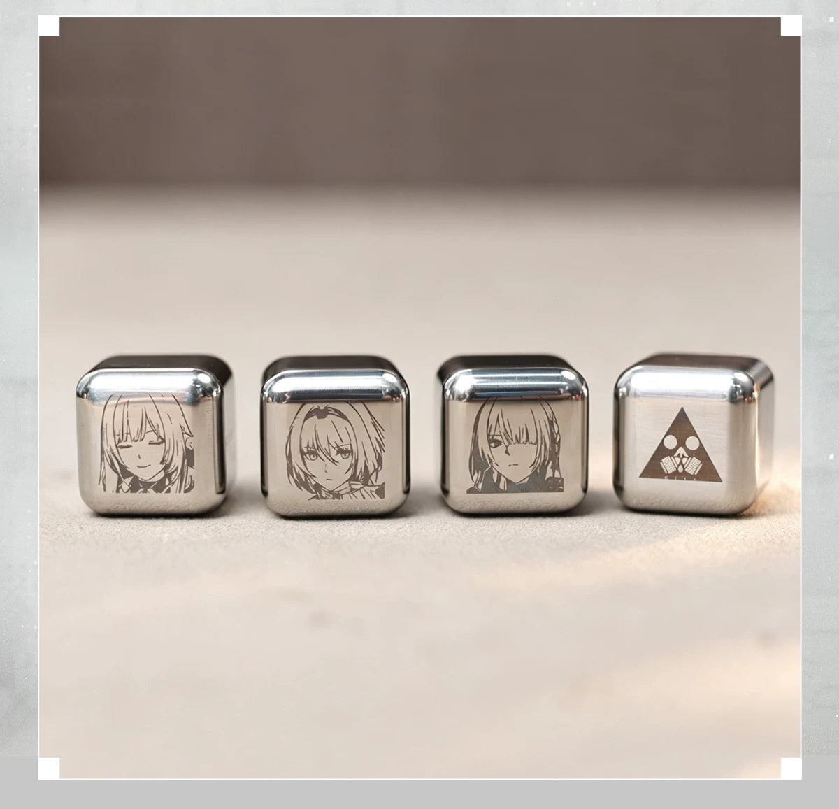 GIRLS’ FRONTLINE 2: EXILIUM Stainless Steel Ice Cubes — Set of 4 — view 7