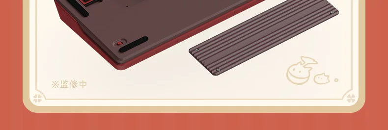 Genshin Impact: Klee Fleeing Sunlight Mechanical Keyboard - Glacier Pink Switch