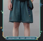 Genshin Impact: Kinich Impression Theme Detachable Cargo Denim Pants