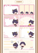 Love and Deepspace: Zayne Pull-Out Sticky Notes - Cat Misses You Series [7767]