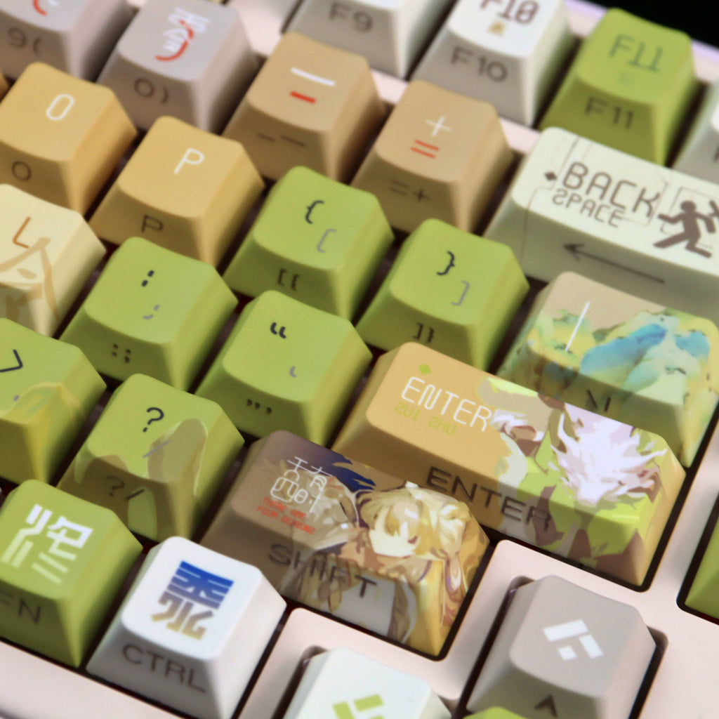 Arknights: Shu PBT Keycap Set - Sui Sibling Edition (120 Keys)