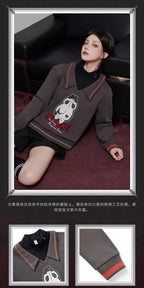Genshin Impact: Arlecchino Impression Theme Layered Sweatshirt