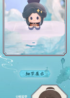Heaven Official's Blessing: Xie Lian & Hua Cheng Mini Doll Fridge Magnet Set.