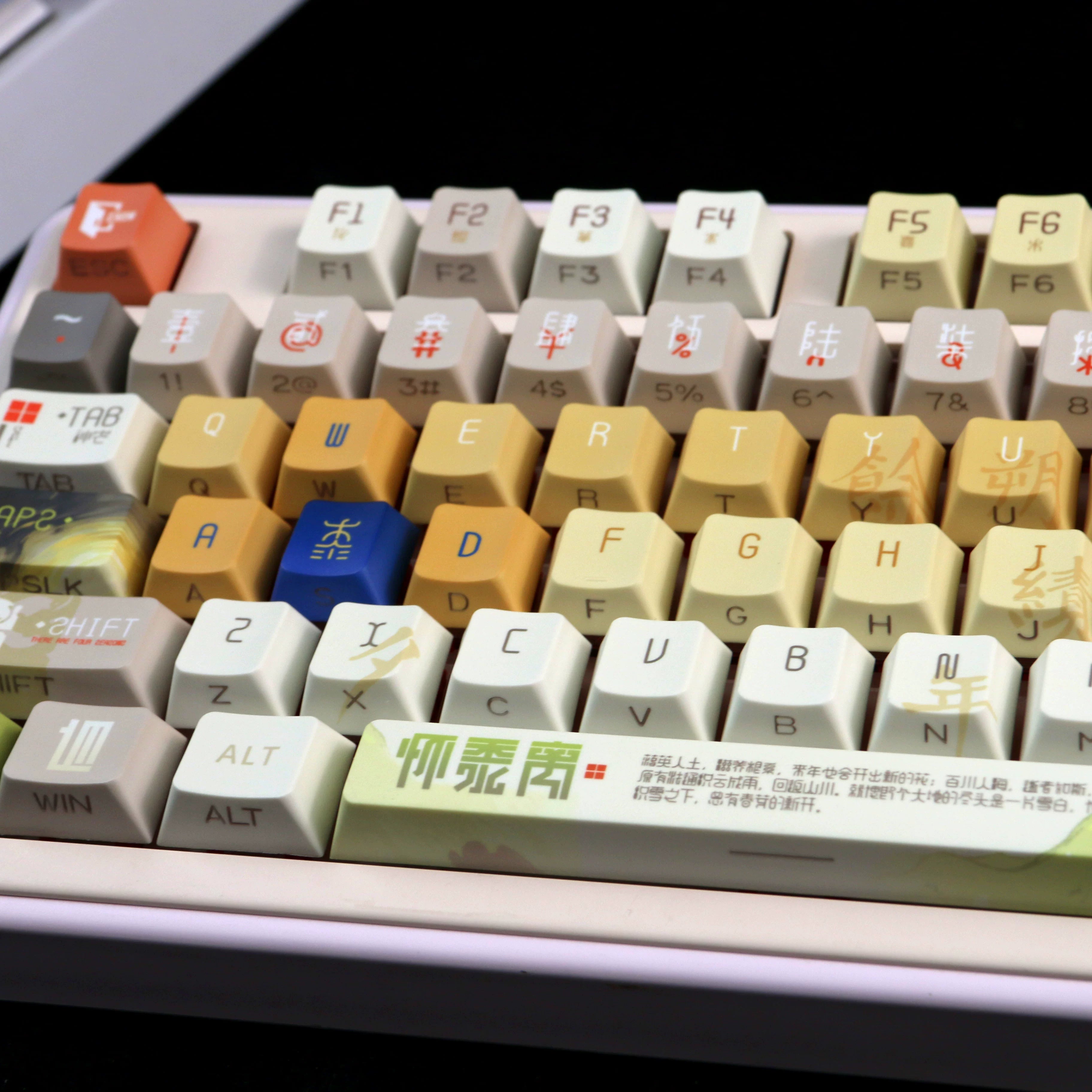 Arknights: Shu PBT Keycap Set - Sui Sibling Edition (120 Keys)