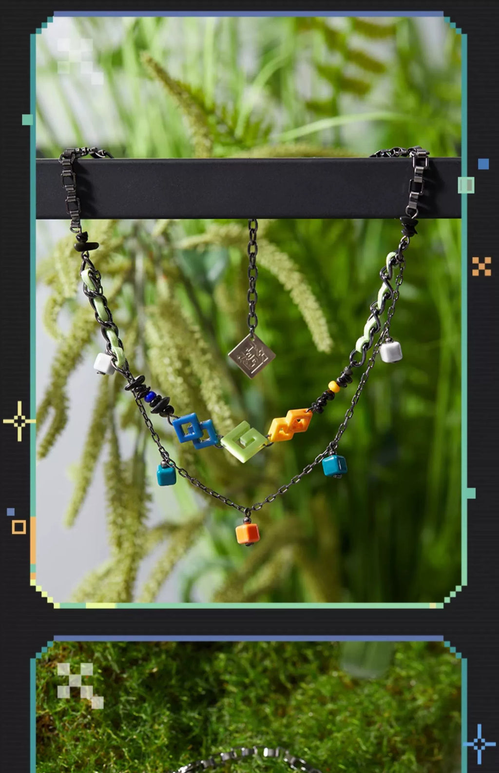 Genshin Impact: Kinich Impression Theme Double Layer Necklace