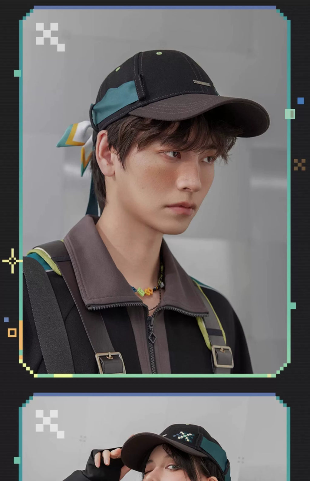 Genshin Impact: Kinich Impression Theme Denim Ball Cap