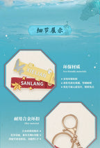 Heaven Official's Blessing: Hua Cheng Mini Figure Keychain - Qing Lian Series