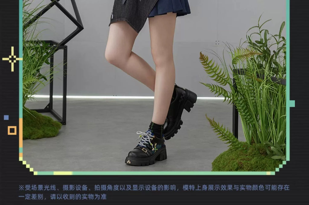 Genshin Impact: Kinich Impression Theme Denim Mini Skirt - Natlan Series