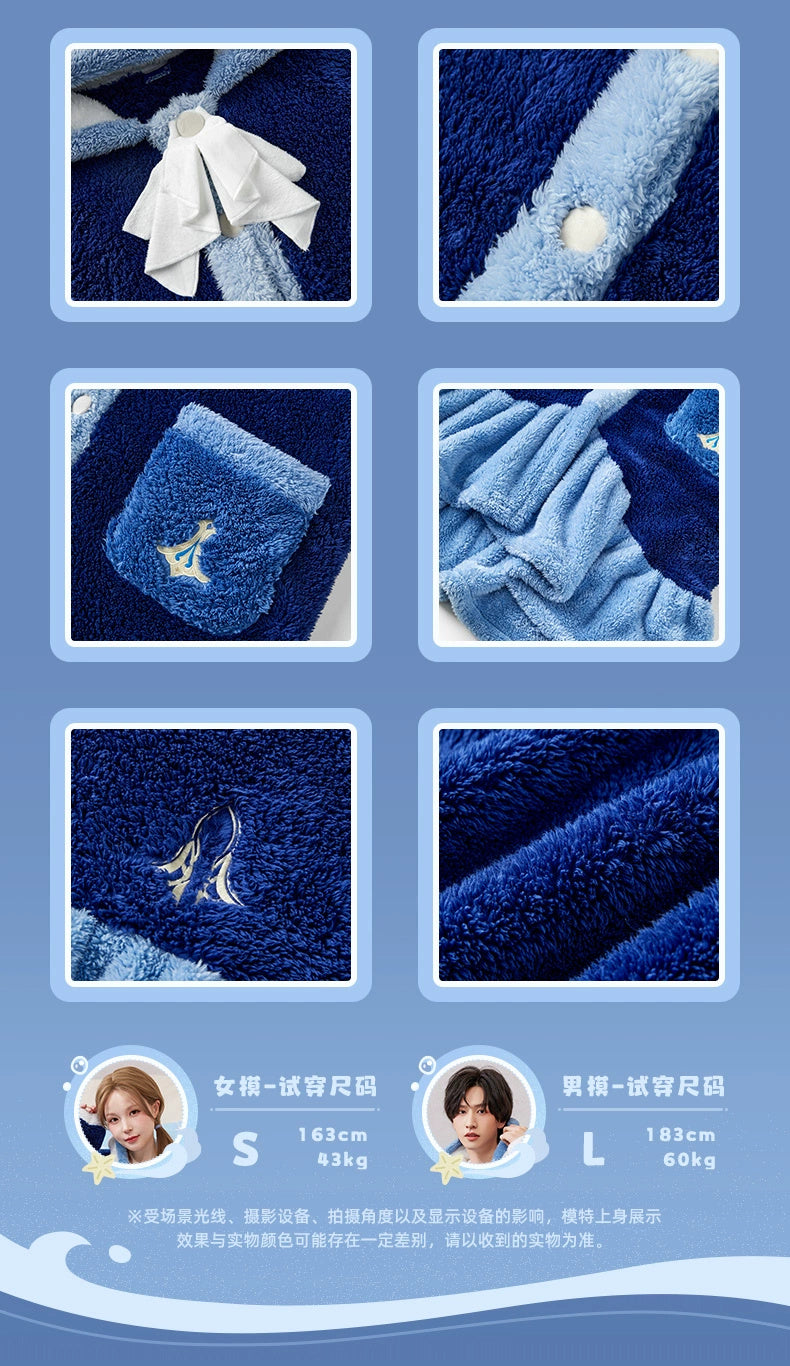 Genshin Impact: Neuvillette Impression Series Home Robe - Soft & Fluffy Ver