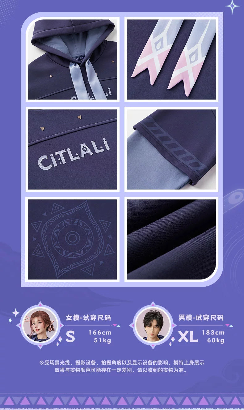 Genshin Impact: Citlali Impression Theme Layered Hoodie - Natlan Series