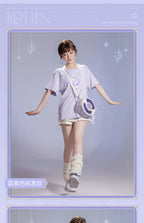 Honkai: Star Rail: Robin Impression Theme T-Shirt - Dark Purple