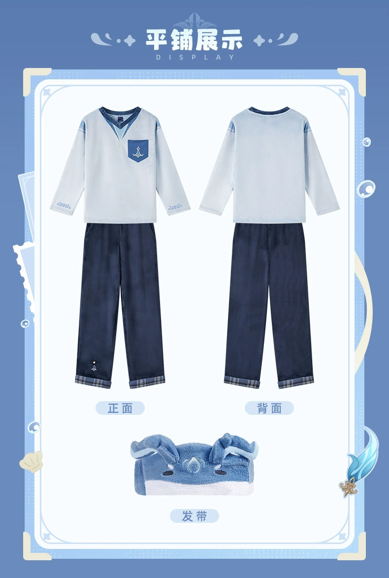 Genshin Impact: Neuvillette Theme Homewear Set - Fontaine Impression Series