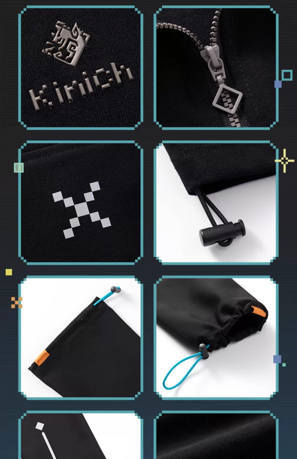 Genshin Impact: Kinich Impression Theme Crop Top & Arm Sleeve Set