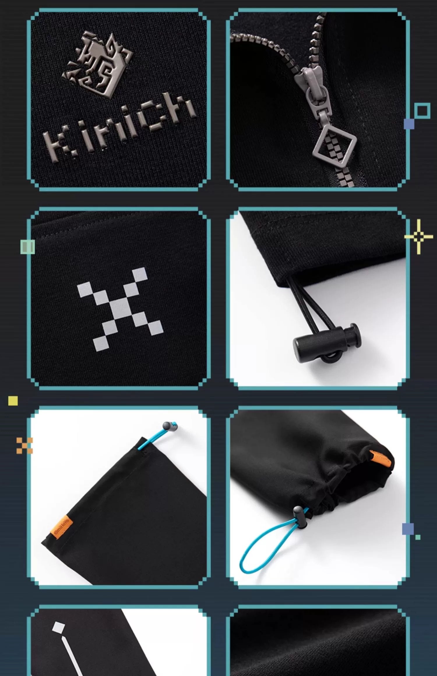 Genshin Impact: Kinich Impression Theme Crop Top & Arm Sleeve Set