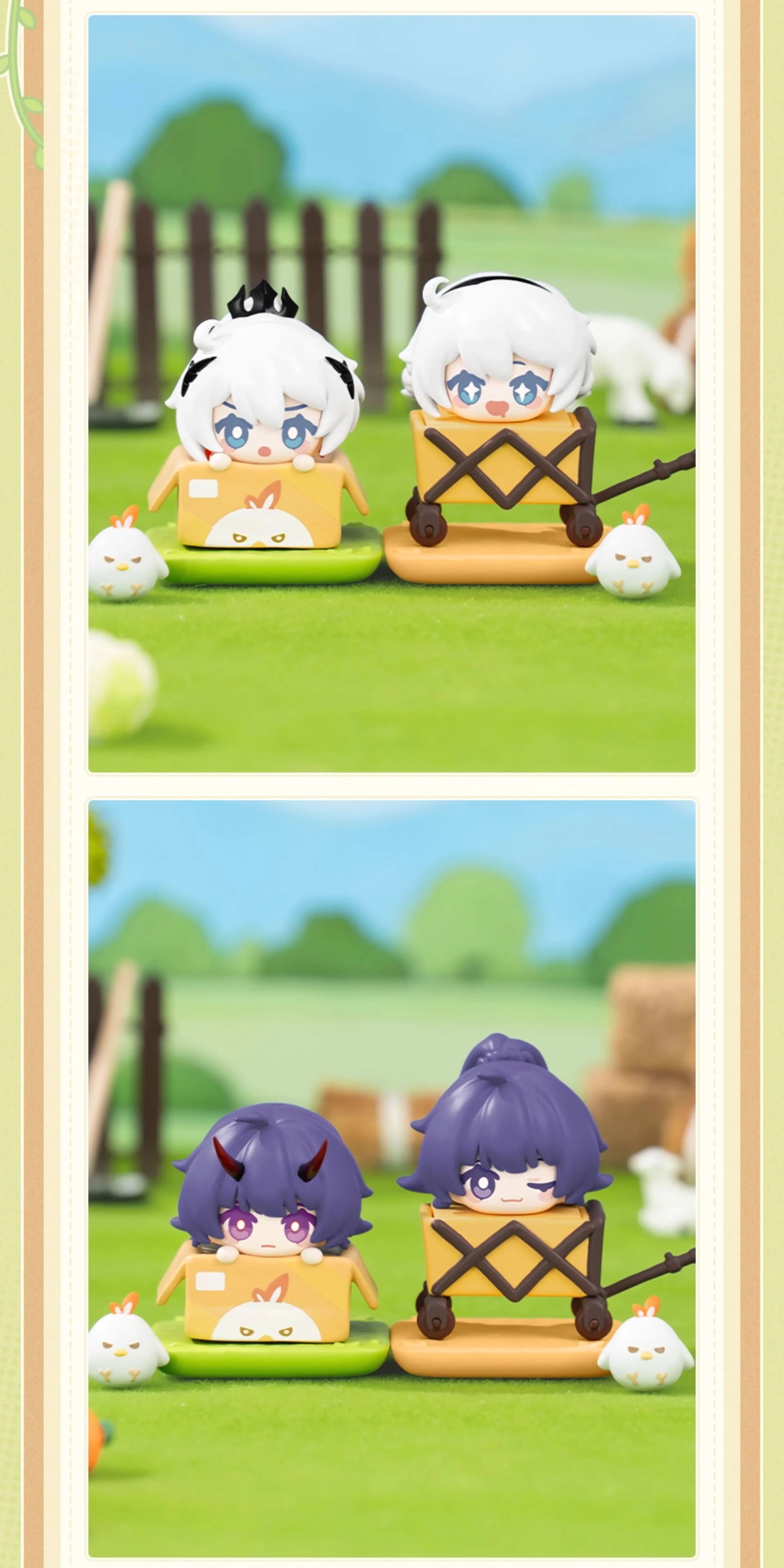 Honkai Impact 3rd: Kiana Stacking Figure Set - Farm Story Series